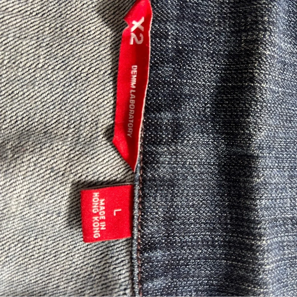 Express Dark Blue Denim Jacket - Picture 6 of 9